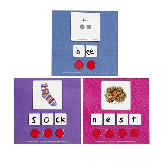 Really Good Phonics Sound Box Kit - Educational Toys, Reading Games for Kids, Learning Activities, Homeschool & Classroom Must Haves