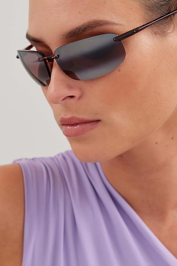 Maui Jim Polarized Men's and Women's Hookipa Rectangular Sunglasses