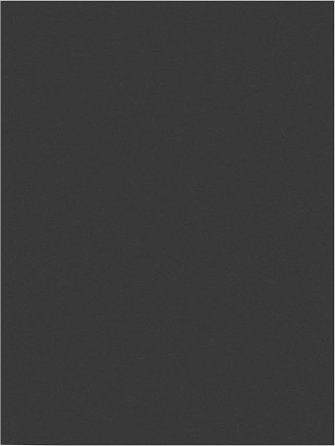 Prang (Formerly SunWorks) Construction Paper, Black, 9" x 12", 50 Sheets