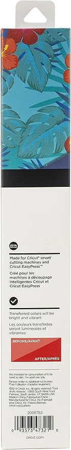 Cricut Infusible Ink Transfer Sheets -2 Sheets 12" x 12" - Tropical Pattern - for Cricut EasyPress, Maker, Explore Air 2