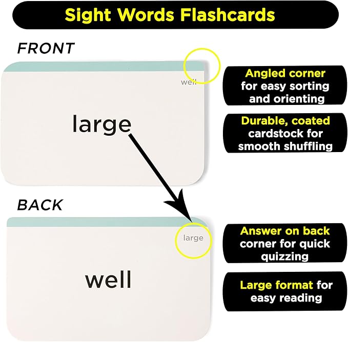 Award-Winning Learn to Read Flash Card Bundle – 1600+ Words: Sight Words, Phonics, Prefixes & Suffixes – 36 Games, 36 Tips, 2 Dice – Pre-K to 3rd Grade