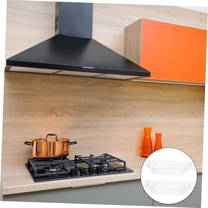 jojofuny 6pcs Practical Oil Bowls for Range Hood Easy to Install Oil Catcher Durable Grease Cups for Kitchen Use Waste Collection Accessories