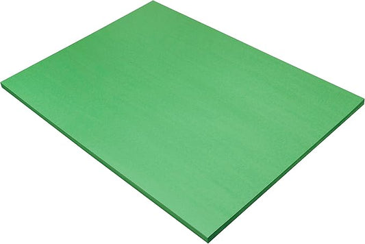 Prang (Formerly SunWorks) Construction Paper, Holiday Green, 18" x 24", 50 Sheets