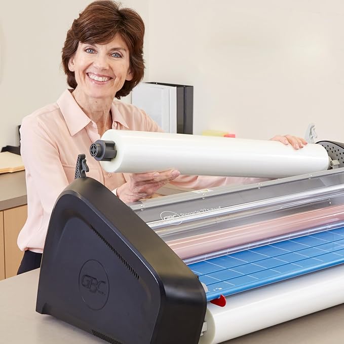 GBC Thermal Laminating Film, Rolls, Ultima 65 EZLoad, Nap I, 1.5 mil, 27" x 500', 2-Pack (3126061EZ)