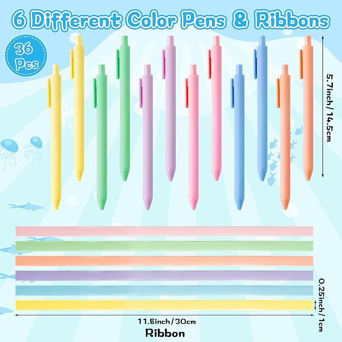 Bright Color Sticky Notes - 108 Pcs Cute Axolotl Super Sticky Notes Pens Ribbons Set Favorite Sticking Power Office Products School Supplies Clean Removal Memo Pads Index Tabs Strong Adhesive