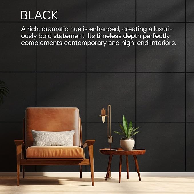 MaxGear Extra Large Cork Board for Wall 72" x 48", Black Bulletin Board, 6 Pack Felt Wall Tiles with Pushpins, Cork Boards for Office Push Pin Board Tack Board Felt Board