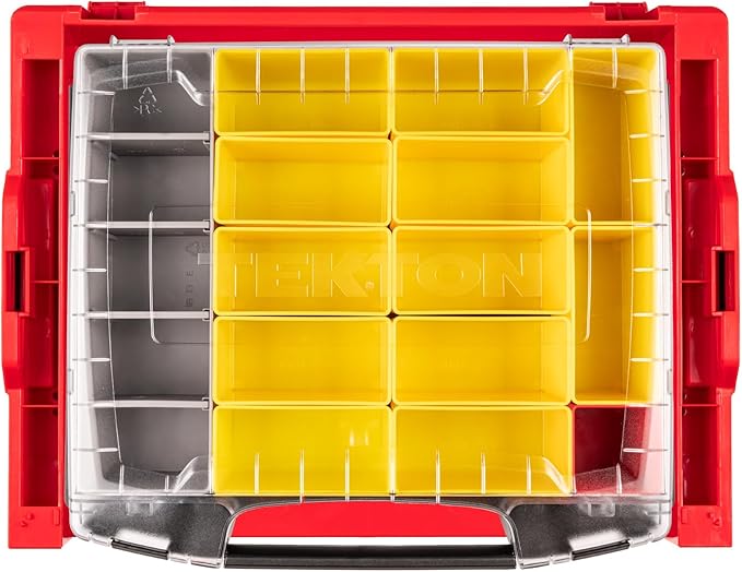 TEKTON 3-Drawer Stack with Shallow Tool Box (L-BOXX 1) and Organizer Bins | OLB99203