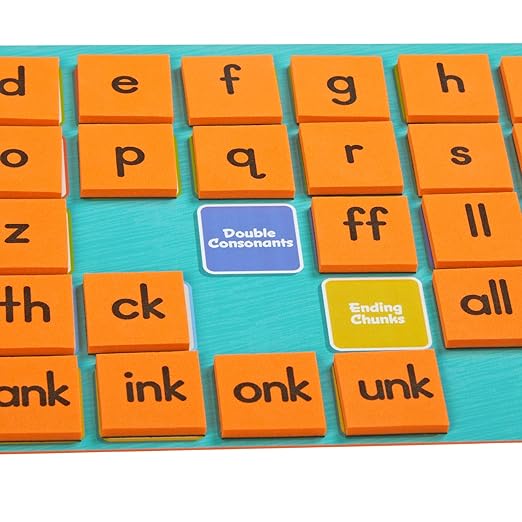 Really Good Stuff Really Good Phonics Magnetic Sounds Word Building Kit - Set of 6