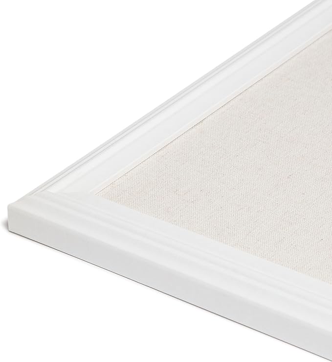 U Brands Farmhouse Board (Linen Pin Board, 30" x 20")