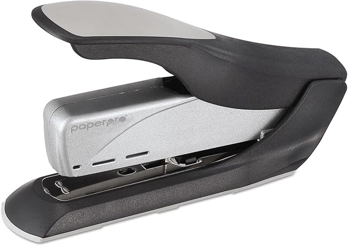 Bostitch Office inHANCE Heavy Duty Stapler, 65-Sheet Capacity, Black/Silver
