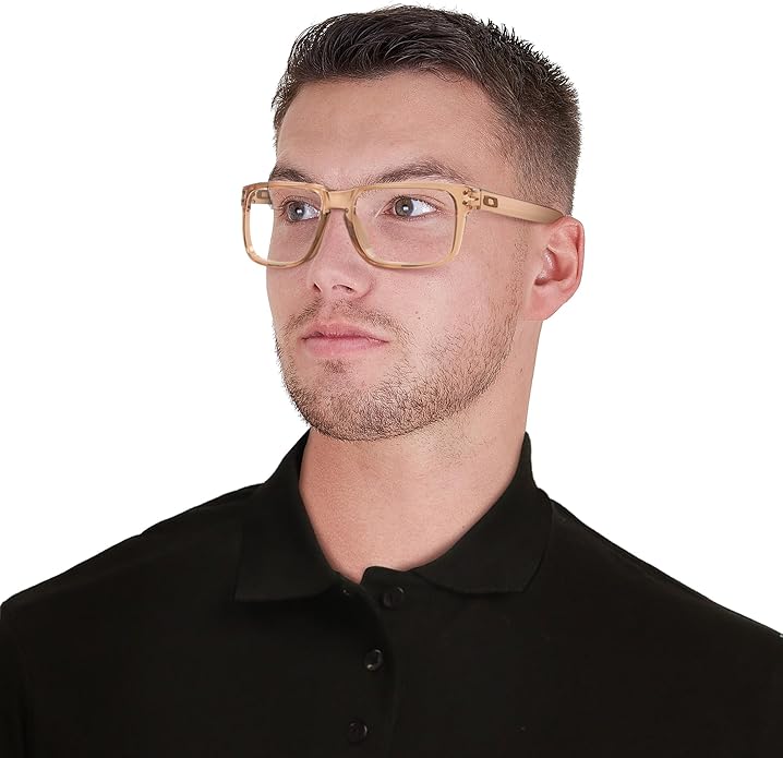 Oakley mens Ox8156 Holbrook Rx Square Prescription Eyewear Frames