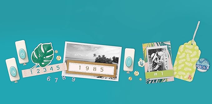 We R Memory Keepers Number Punches Set, Pair with Punch Board, Mix and Match Numbers, for Crafting, Scrapbooking, DIY Projects, Journaling, Cardmaking, and More