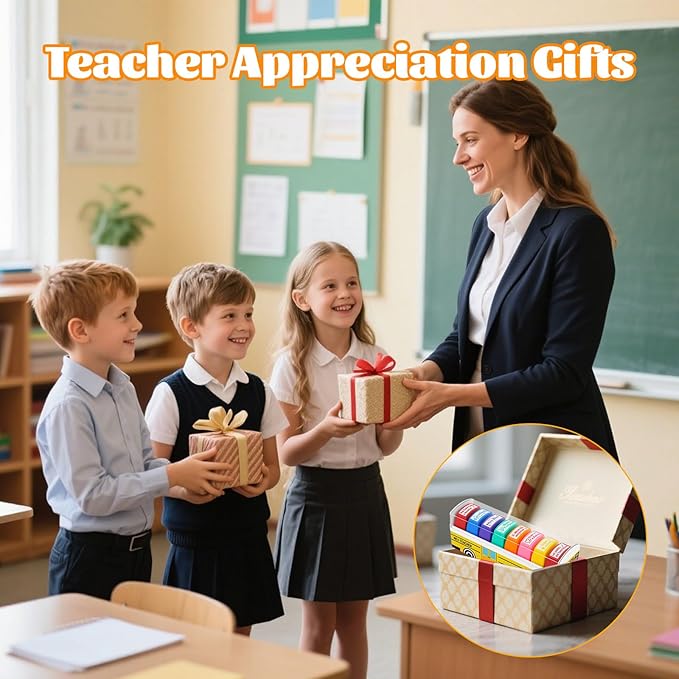 8Pcs Spanish Teacher Stamps Gifts for Classroom Rubber Self Inking Grading Stamps Set Motivation Teacher Stamp for Bilingual School Elementary Kid Homework Reward Supplies, Sellos para Maestros