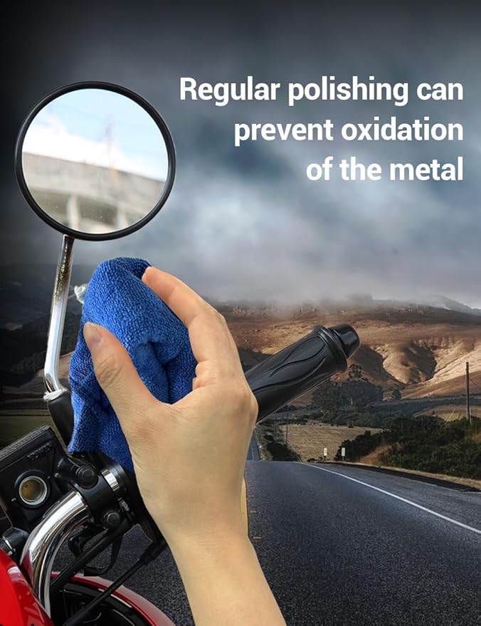 Metal Polish Paste, Restorer and Protectant, Scratch Remover, Removes Oxidation, Tarnish & Stains & Protects Surfaces, Works on Stainless Steel, Chrome, Aluminum, Jewelry, Silver 1.76OZ