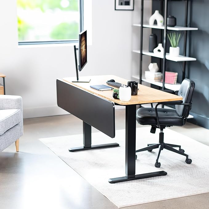VIVO Laminate 59 x 12 inch Modesty Panel for Office Desk, 3 Configuration Options, Cable Management Organizer, Black, PP-LM60-B