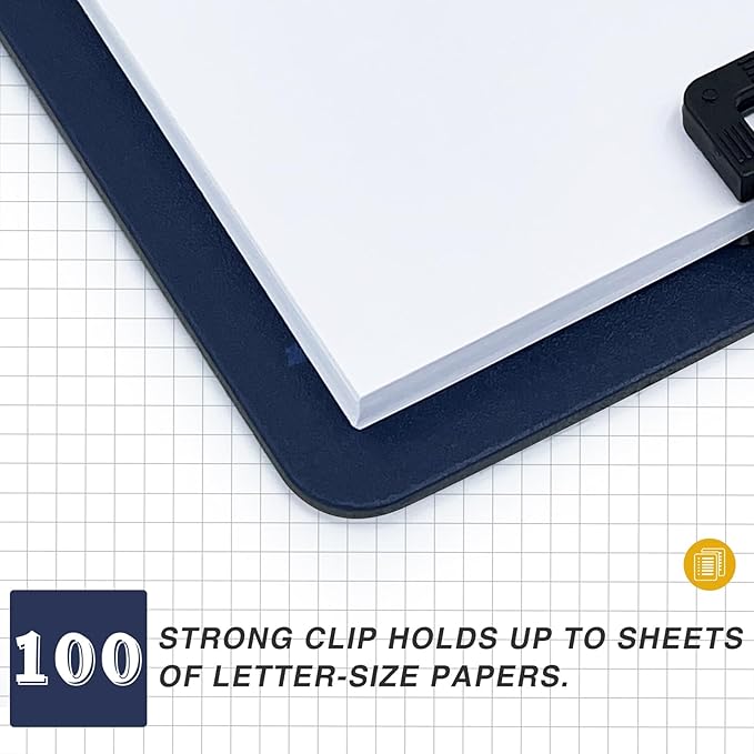 4 Pack Colored Clip Boards,Plastic Clipboards with Low Profile Metal Clip,Hangable Clipboard,Low Profile Clip Board 12.5 x 9 Inch Standard Letter Size