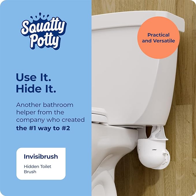 Squatty Potty Invisibrush Hidden Toilet Brush