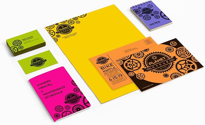 Astrobrights® Color Card Stock, Happy Assortment, Letter (8.5" x 11"), 65 Lb, Pack Of 250