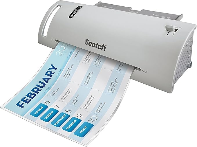 Scotch Thermal Laminating Pouches, 8.9 x 11.4 -Inches, 3 mil Thick, 100-Pack (TP3854-100) (2 case(100-Pack))
