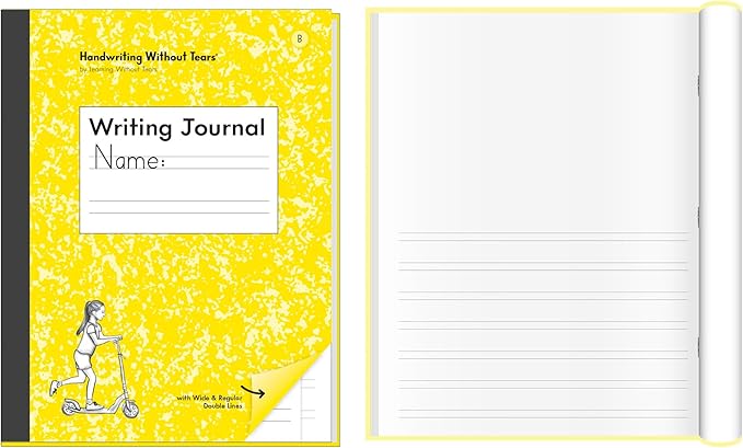 Handwriting Without Tears, 1st Grade Printing Bundle, Age 6+, 1st Grade+, Student Workbook, Writing Journal & Teacher's Guide, School & Home, Language Arts, Tutoring, Tiny Pencils, Desk Strip