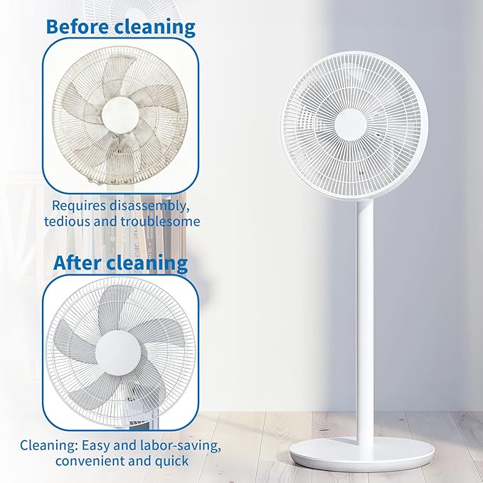 Fan Cleaning Brush Bendable Duster: 2-Pack Ceiling Fan Blades Cleaner， Microfiber Head forfor Ceiling, Blades, Curtains,Air Vents