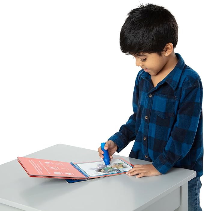 Melissa & Doug On The Go Water Wow! Reusable Mess-Free Water-Reveal Activity Pad – Space