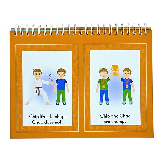 Really Good Phonics Decodable Readers Flip Chart, Consonant Digraphs and Special Digraphs, Learning Activities for Kids, Homeschool & Classroom Must Haves