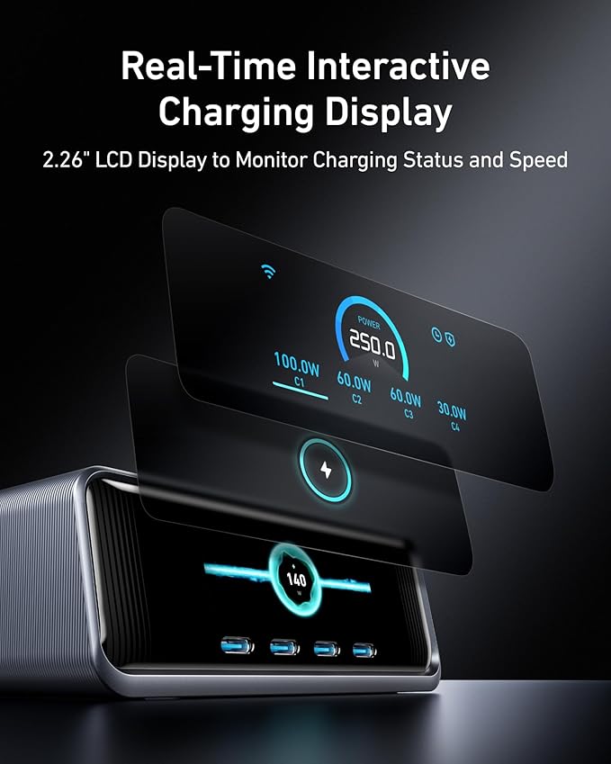 Anker Prime 250W GaN Charger & Mobile Charging Battery PD (Bundle)