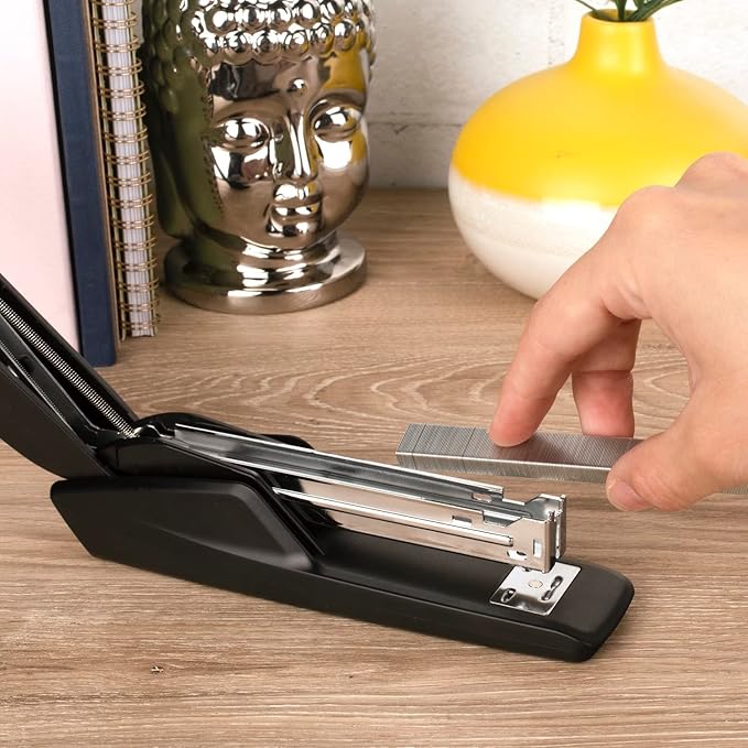 Swingline Standard Stapler, 20 Sheet Capacity, Eco Version, Jam Free, 2 Pack, Black (54501)