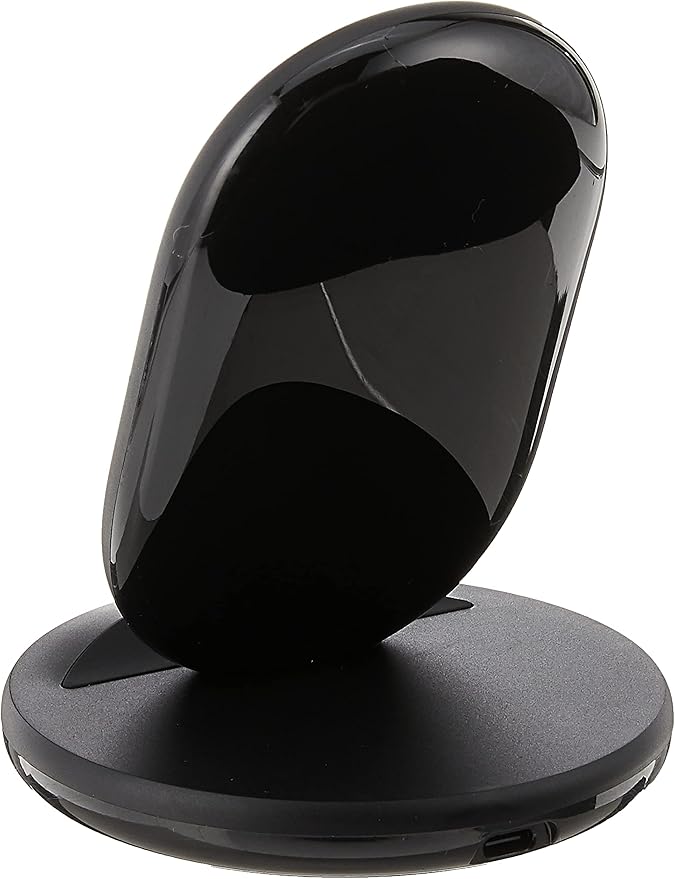 Belkin Quick Charge Wireless Charging Stand - 15W Qi-Certified Charger Stand for iPhone, Galaxy, Pixel & More, Charge While Listening to Music, Video Streaming, & Video Calling - Black (No PSU)