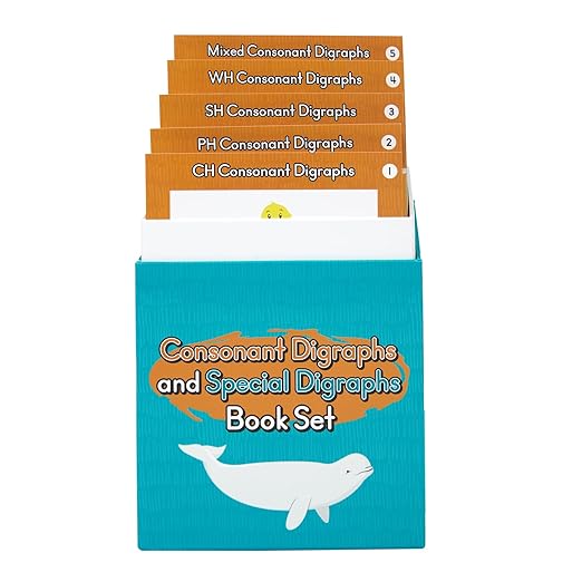 Really Good Phonics- Decodable Readers - Consonant Digraphs and Special Digraphs Book Set - Educational Toys, Reading Games for Kids, Learning Activities, Homeschool & Classroom Must Haves