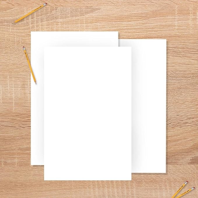 School Smart Folding Bristol Tagboard, 12 x 18 Inches, White, Pack of 100