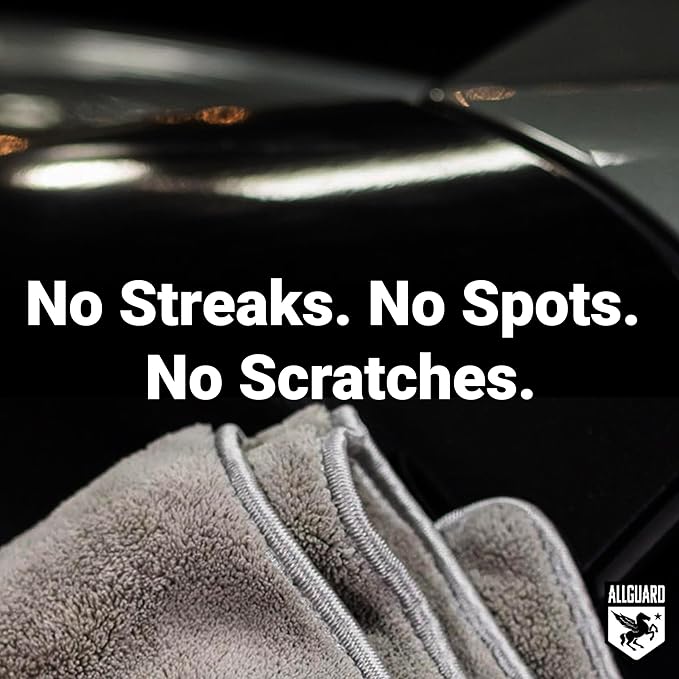 Platinum Microfiber Towels for Cars Extra Large Towel Set of 2 Drying Towels with Maximum Absorbency, Scratch Free Wash Towels for Detailing, Microfiber Cleaning Cloth Towel Kit