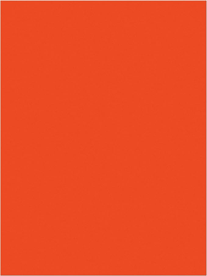 Prang SunWorks® Construction Paper, Orange, 9" x 12", 50 Sheets Per Pack, 10 Packs