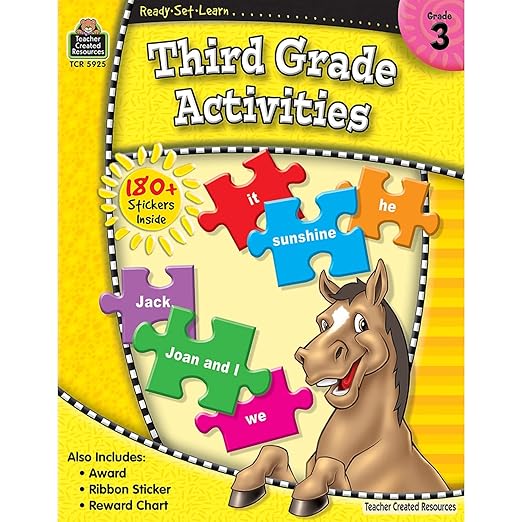 Teacher Created Resources® Learning at Home: Grade 3 Kit