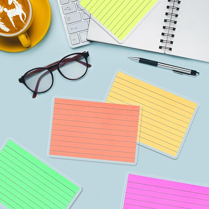200 PCS Index Card Laminating Pouches, 3x5 File Card Laminating Pouches 5mil Thermal Laminating Pouches Luggage Tag Laminating Pouches for Work Permits Pass Cards Student ID Cards