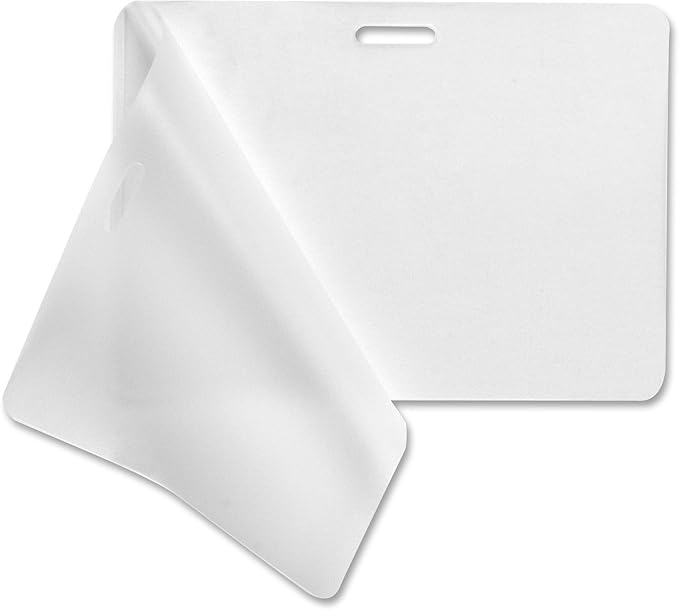 Business Source Government-Size Card Laminating Pouches - Box of 100