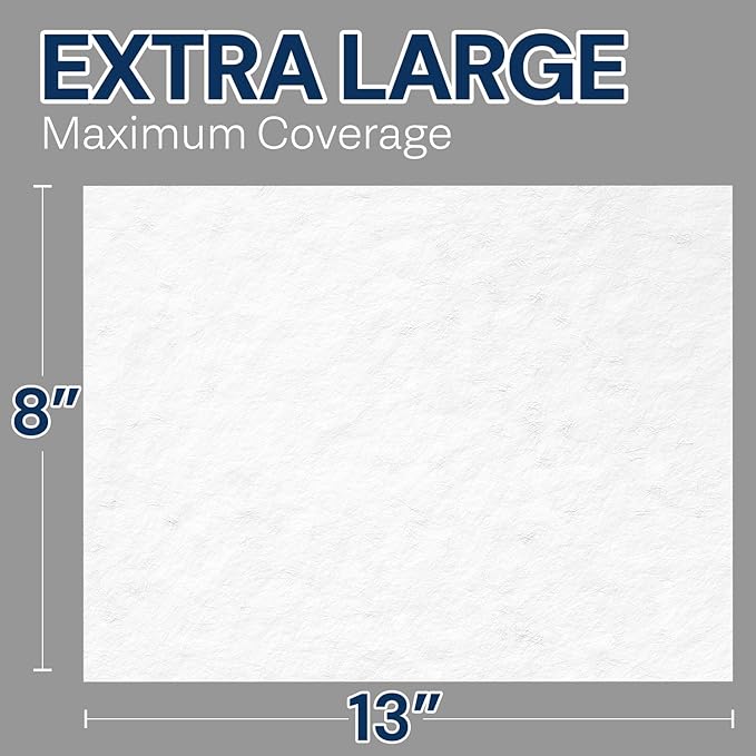 Adult Wipes For Elderly - 8"x13" Extra Large & Soft Wet Wipes for Adults Bathing - Incontinence Disposable Washcloths, Vitamin E & Aloe Infused for Men & Women 240ct (4 Packs of 60)