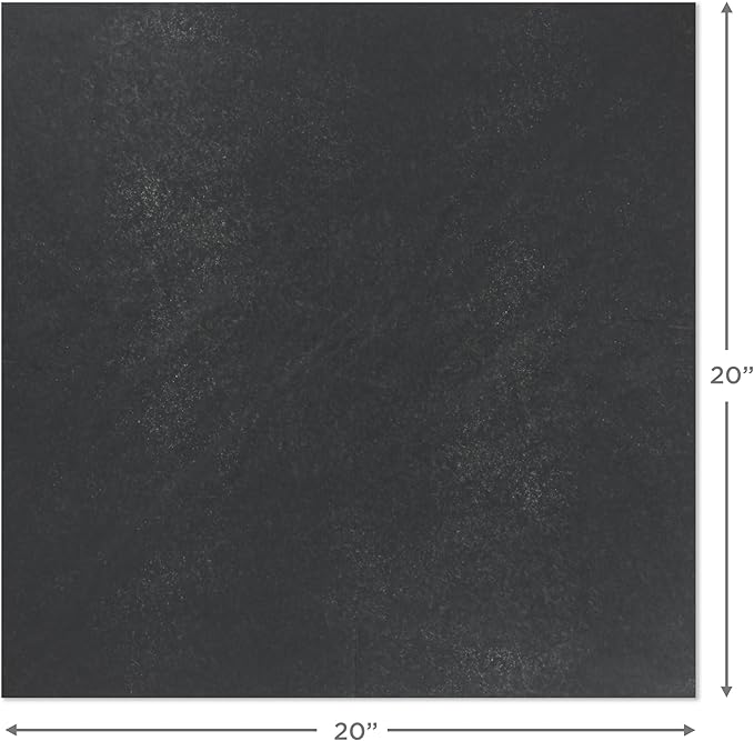 Hallmark White, Black and Ivory Bulk Tissue Paper (120 Sheets) for Gift Bags, Weddings, Graduations, Valentine's Day, Christmas