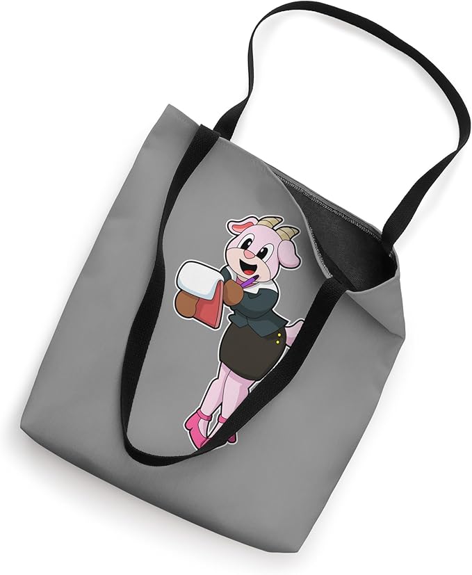 Cow Secretary Clipboard Office Tote Bag