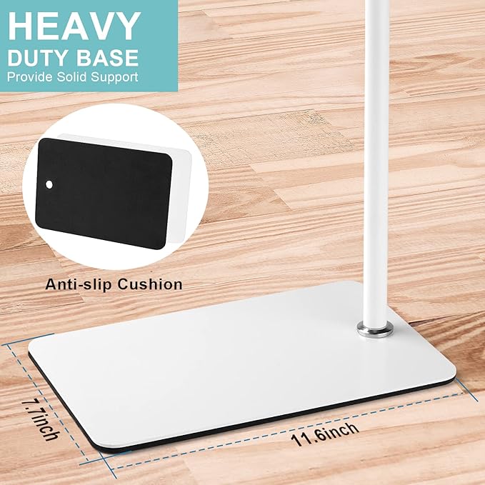 iTODOS Baby Monitor Floor Stand Holder Mount Compatible with Infant Optics DXR-8 Pro,Nanit Pro & Flex Stand,VTech VM819/VM901,HelloBaby HB6550/6560,Owlet,Momcozy,eufy,Motorola and 1/4 Threaded Camera