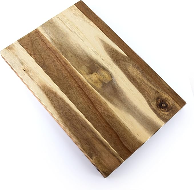 Kenmore Archer Wood Cutting Board, 18x12-inch, Acacia