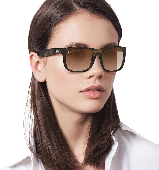 Ray-Ban RB4165 Justin Rectangular Sunglasses