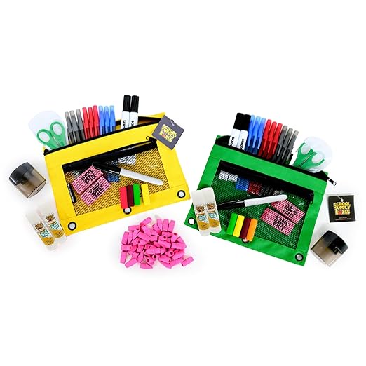 Mega Back to School Bundle | Pallet (36 Boxes) - 474 Pieces per Box | School Supply Boxes - Back to School Essentials | Includes All of Your Back to School Needs