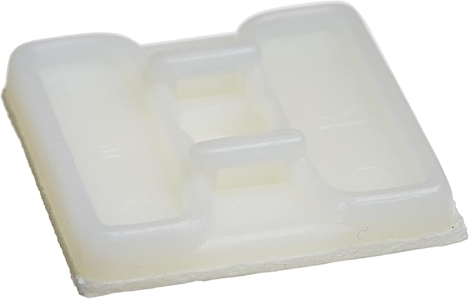 C2G 43047 Cable Tie Mount Multipack (25 Pack) TAA Compliant, White