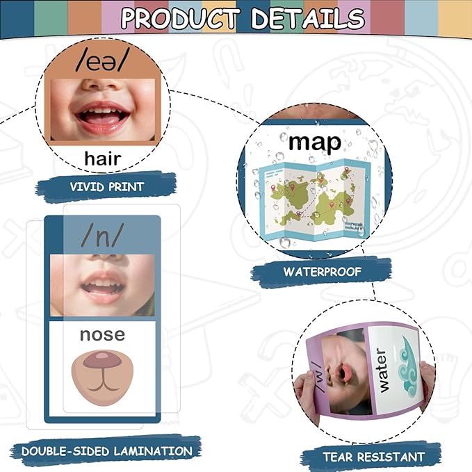 Phonics Sound Wall Kit (277 Cards + Teaching Guide) | Science of Reading Manipulatives, Vowel & Consonant Practice, Phonemic Awareness, ESL Speech Therapy Classroom Decor