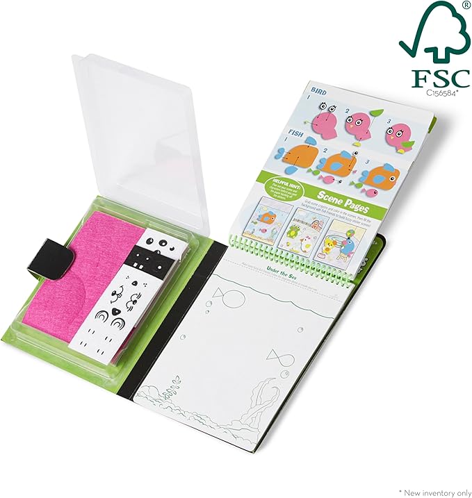 Melissa & Doug On The Go Felt Friends Craft Activity Set with 188 Felt Stickers - FSC Certified