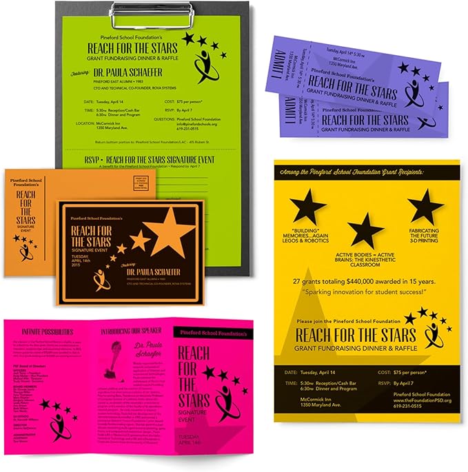 Astrobrights® Color Card Stock, Happy Assortment, Letter (8.5" x 11"), 65 Lb, Pack Of 250
