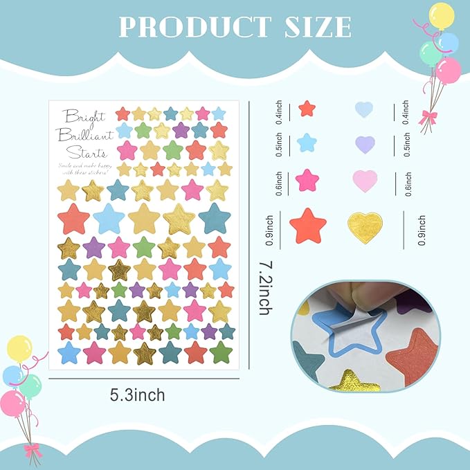 3680PCS Children's Classroom Reward Stickers, Atudent Incentive Stickers, Teacher Classroom Reward Stickers, Parent Encouragement Stickers for Doing Household Chores, Completing Studies