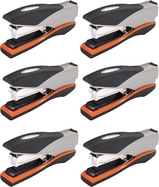 Swingline Optima Stapler Full Size Black/Silver | 40 Sheet Capacity | Reduced Effort | Jam Free | Pack of 6